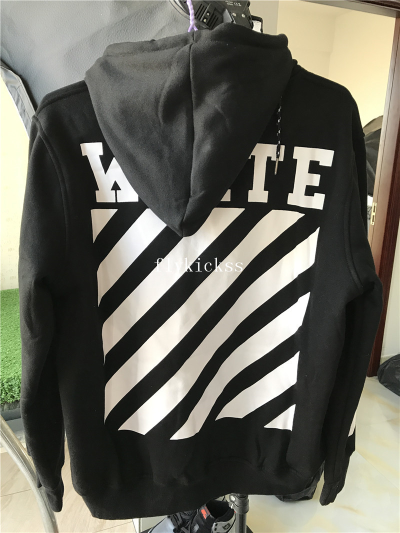 Off White OW Black Hoodie